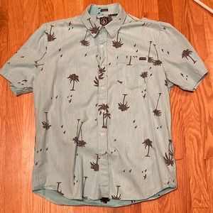 Volcom Palm Tree Button Up